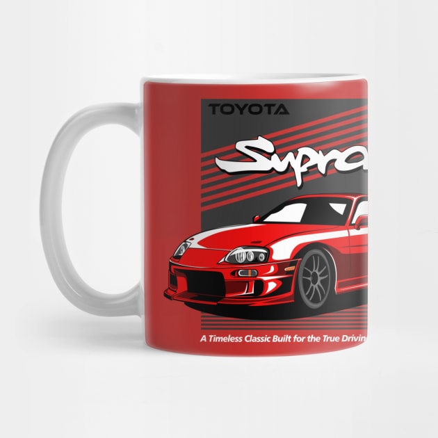 Iconic Supra MK4 Car by milatees